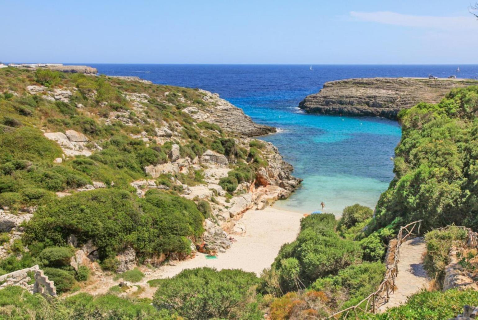 Villa Mares Cala En Porter  Bagian luar foto