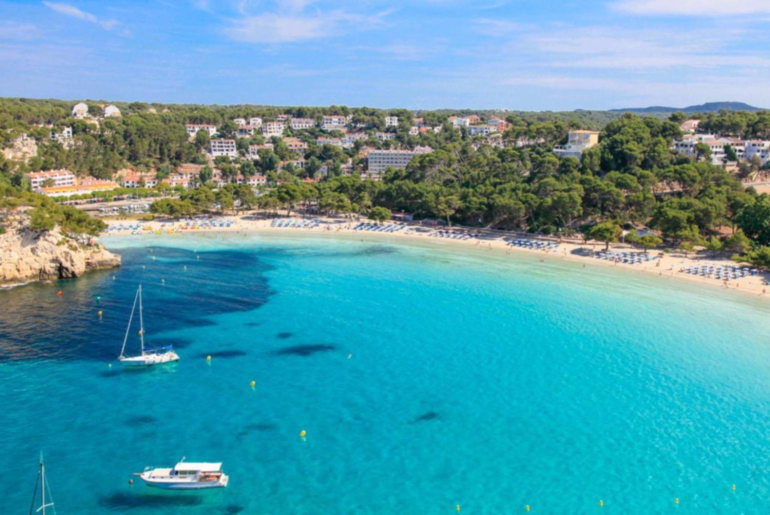 Villa Mares Cala En Porter  Bagian luar foto